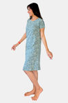 Sweetmoon Long T Shirt Nightdress - Blue — thumbnail 4